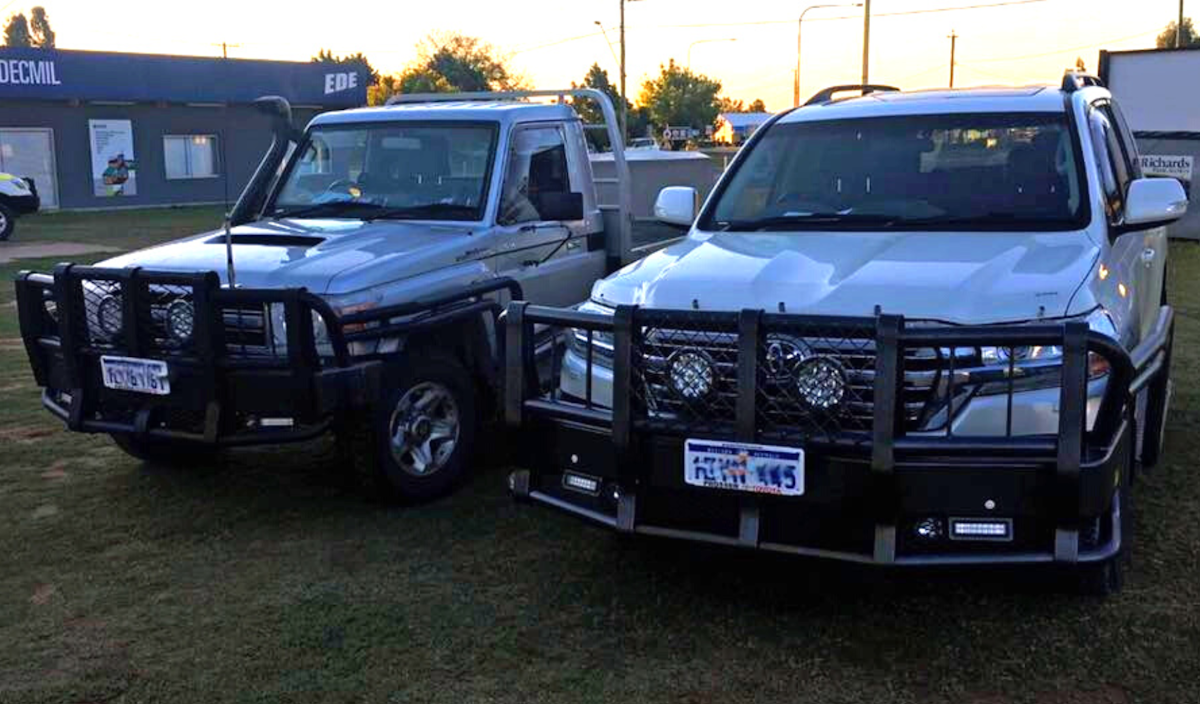 4X4 Roo Bar and Spotlight Install in Chinchilla