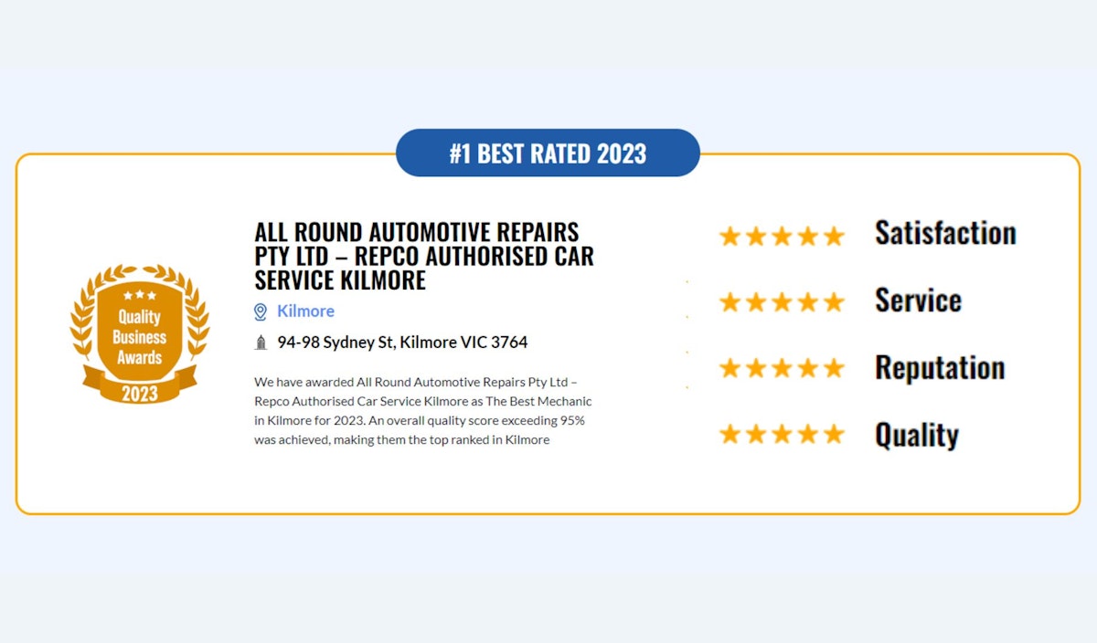 All Round Automotive Repairs Secures Top Spot as The Best Mechanic in ...