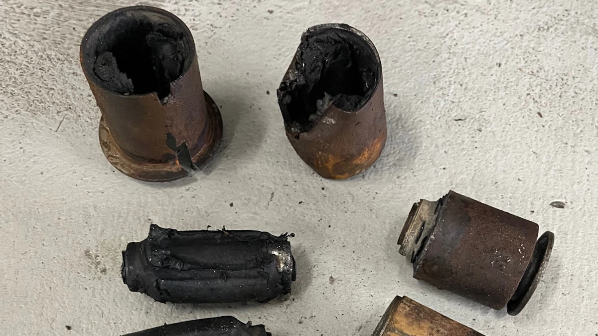Worn control arm bushes, Toyota LandCruiser Prado, 4WD Holidays - Caravanning - Road Trip - Auto Mechanic
