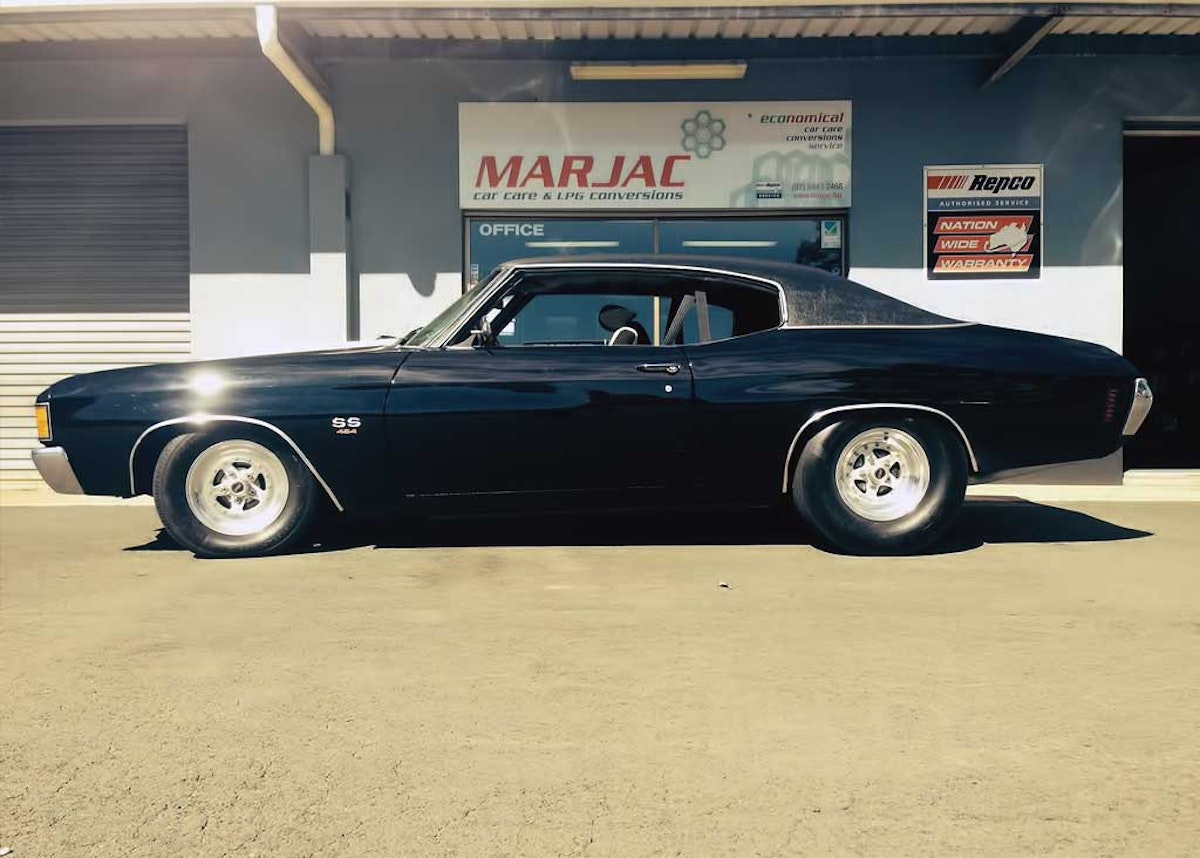 1972 Chevrolet Chevelle service and repairs in Maroochydore.