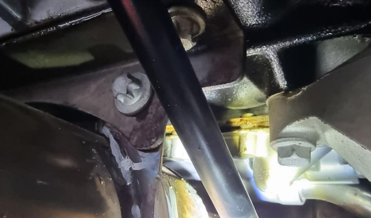 Engine oil leak in Holden Trax fixed by Automotive Obsession in Bohle